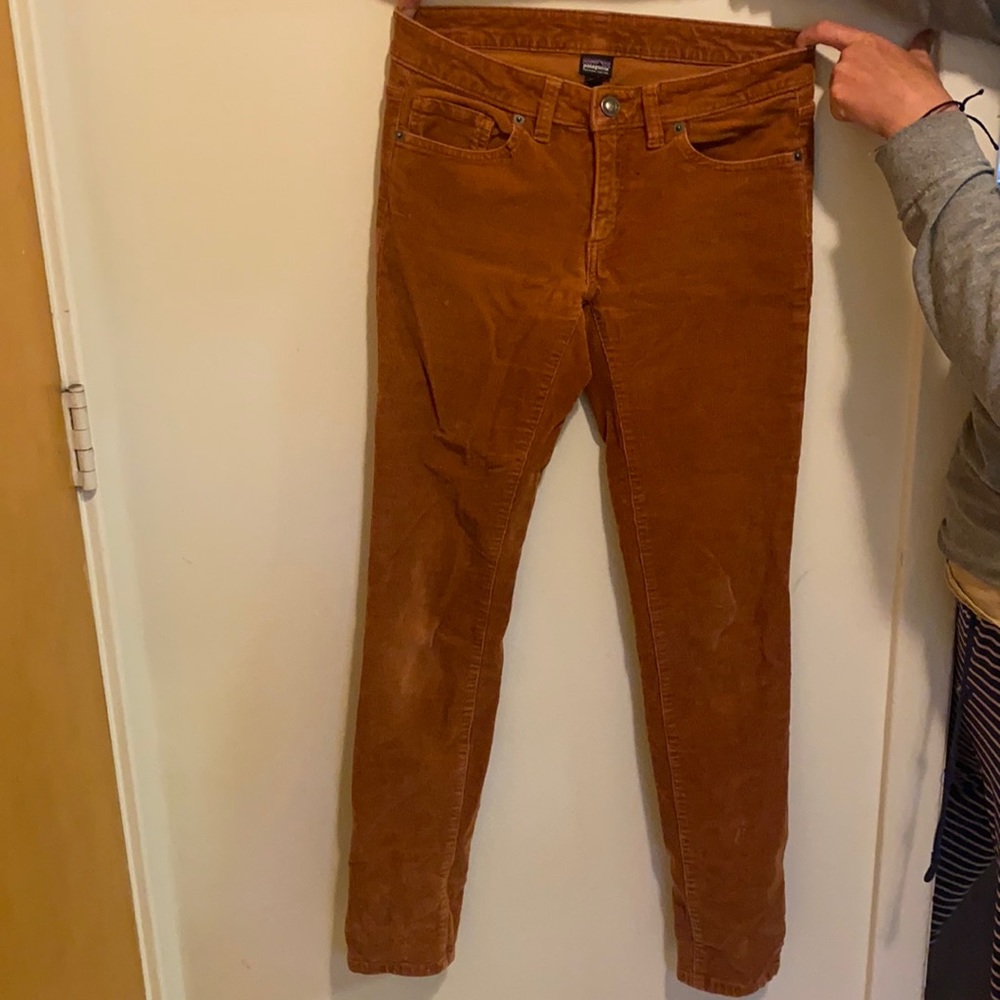 Rust Orange Patagonia Corduroy Pants size 26